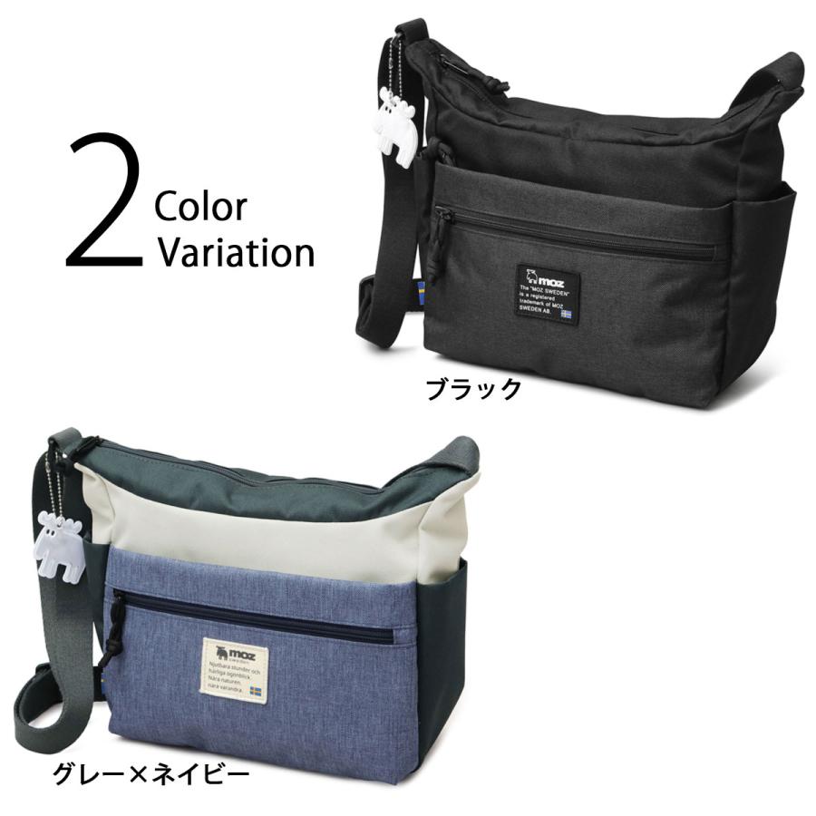 moz モズ ショルダーバッグ レディース ポケット 多い 黒 moz モズ ショルダーバッグ レディース ポケット 多い 黒