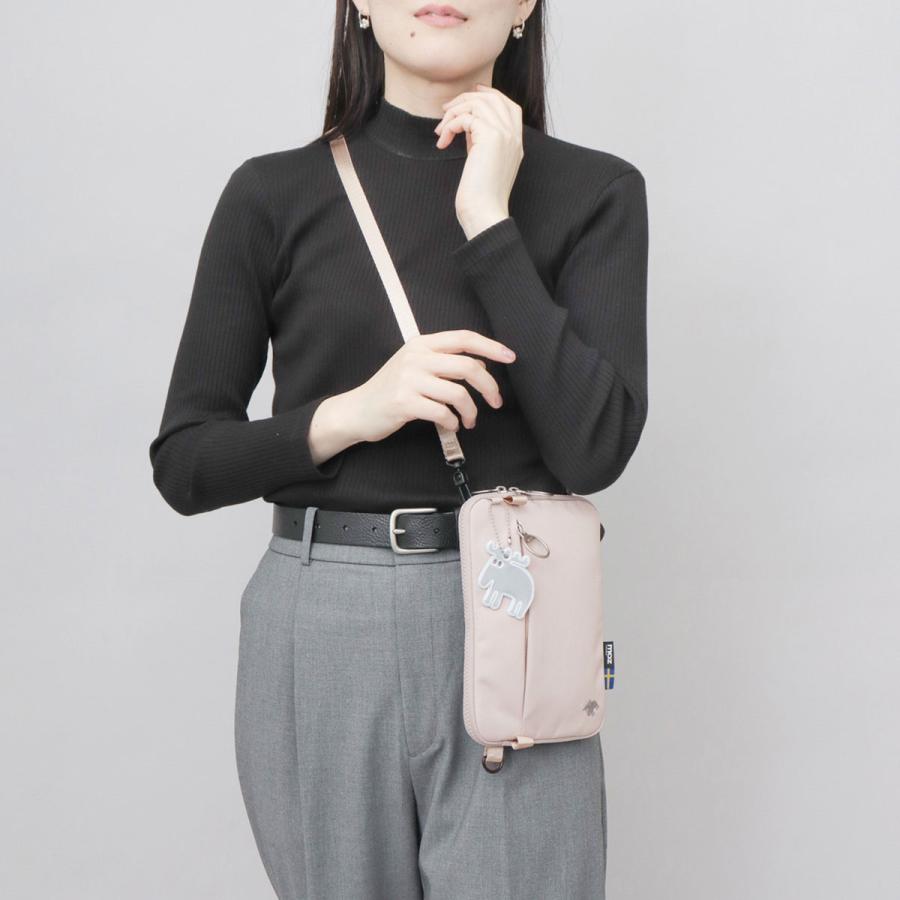 moz（モズ） スマホショルダー 撥水 軽量 ミニショルダーバッグ 北欧