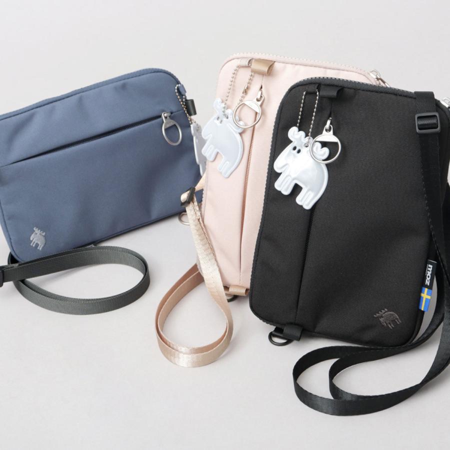 moz（モズ） スマホショルダー 撥水 軽量 ミニショルダーバッグ 北欧