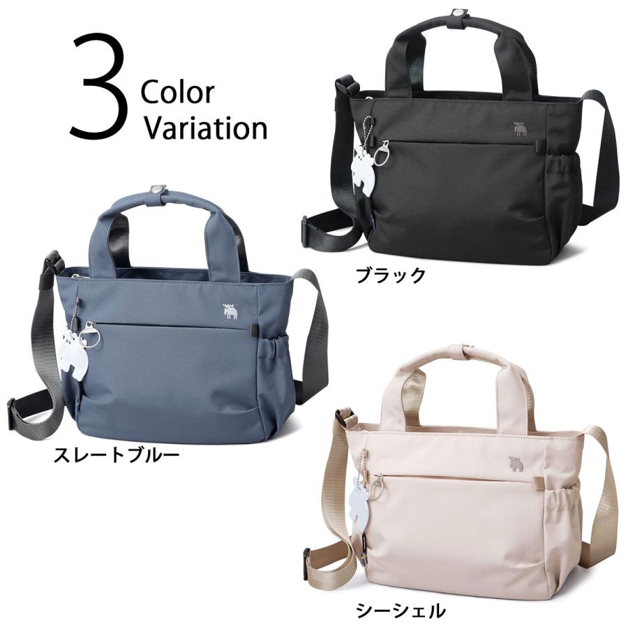 moz モズ ショルダーバッグ レディース 2WAY 撥水 軽量 A5 北欧 ミニトートの画像