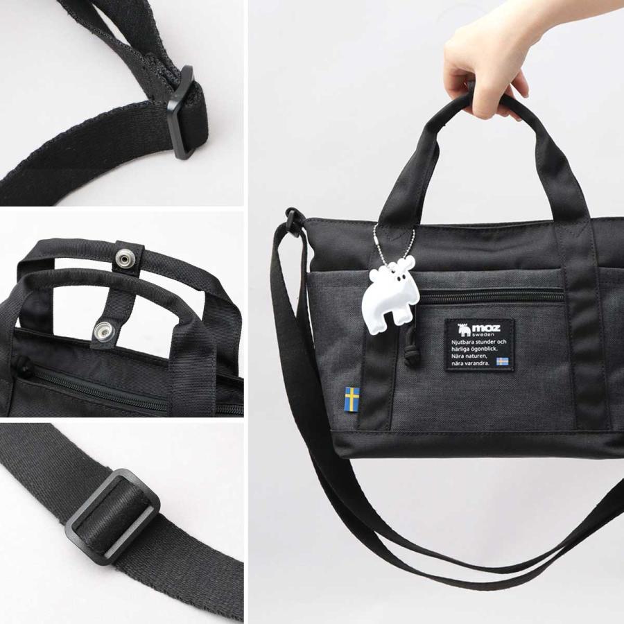 moz（モズ） ショルダーバッグ レディース 2WAY A5 軽量 多収納 10