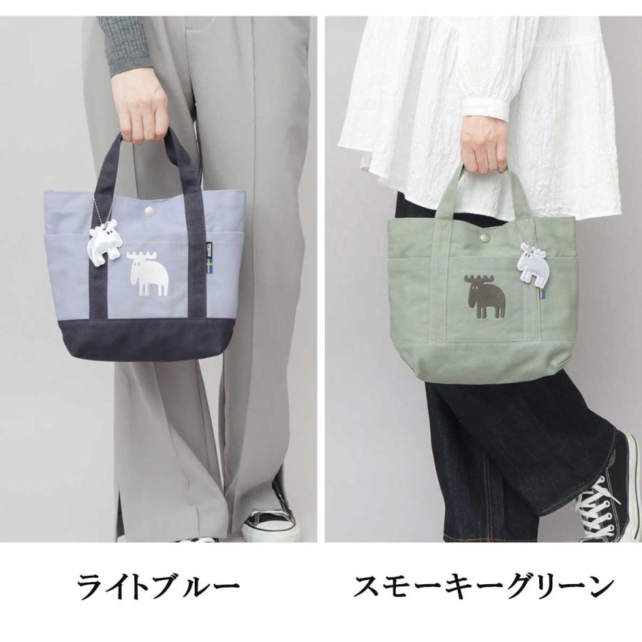 moz（モズ） ミニトートバッグ レディース キャンバス 帆布 A5 北欧