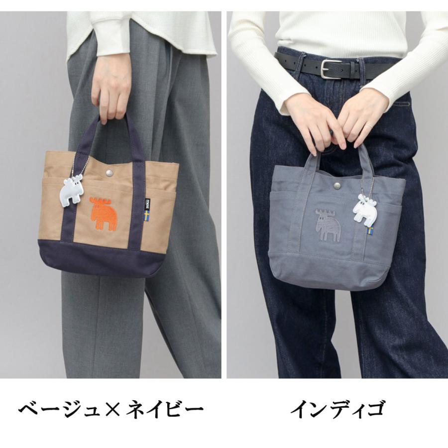 moz（モズ） ミニトートバッグ レディース キャンバス 帆布 A5 北欧