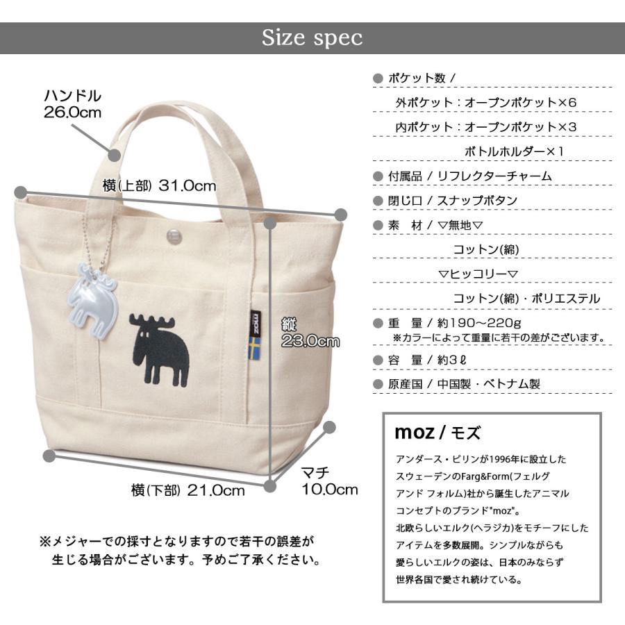 M*a様 monzee ミニトート moz（モズ） ミニトートバッグ レディース キャンバス 帆布 A5 北欧