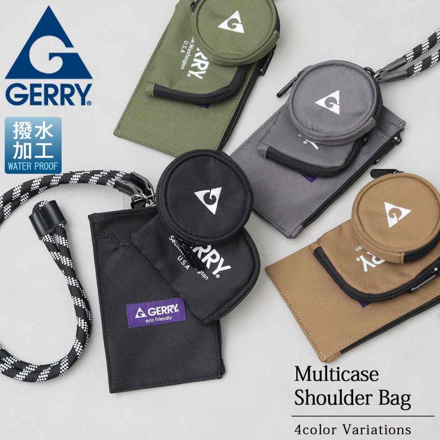 GERRY（ジェリー） 撥水マルチネックポーチ マルチケースショルダー