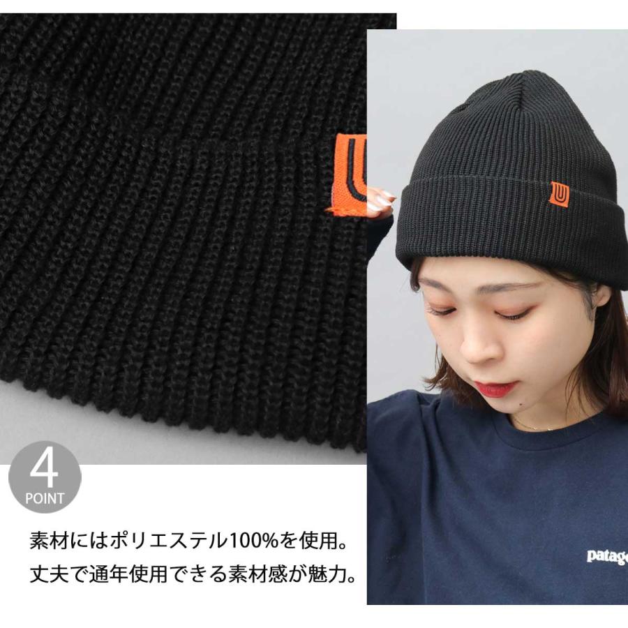 UNIVERSAL OVERALL（ユニバーサルオーバーオール） ニット帽 オレンジ