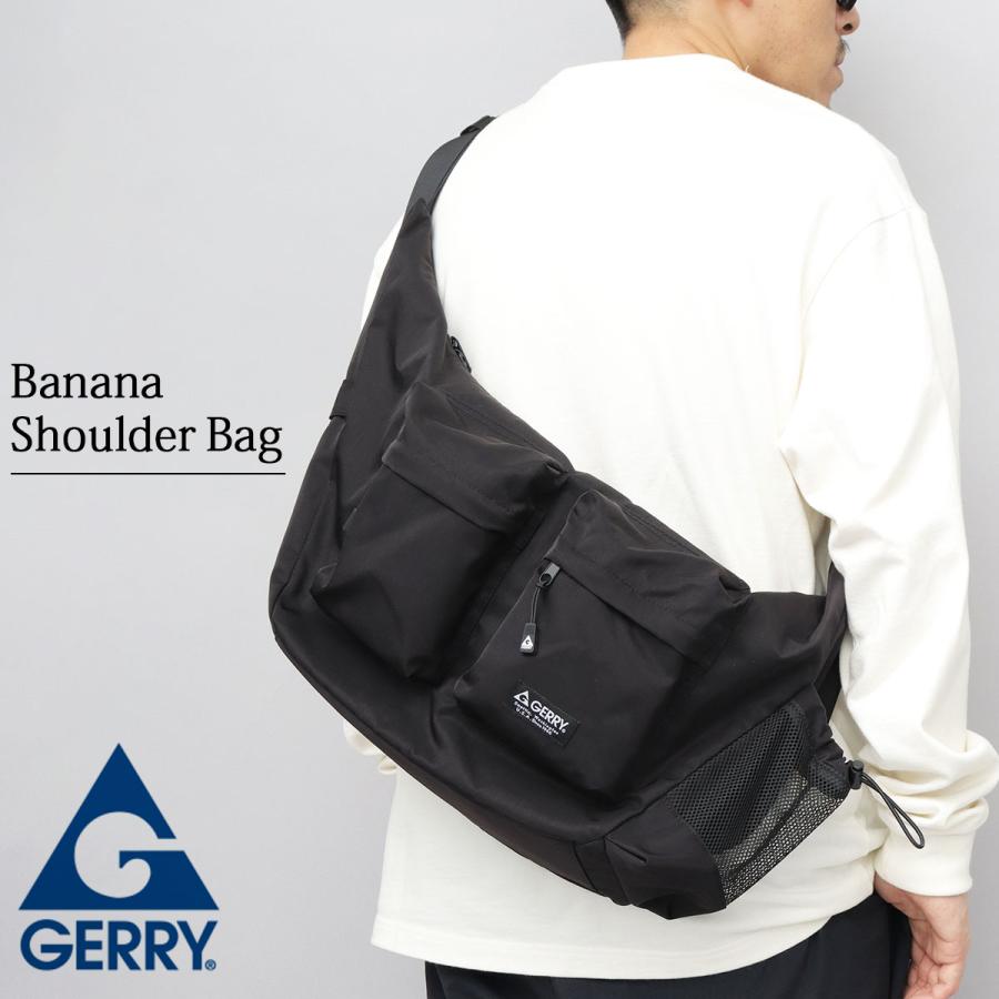 GERRY（ジェリー） ショルダーバッグ メンズ バッグ 黒 ブラック 大