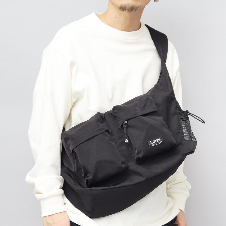GERRY（ジェリー） ショルダーバッグ メンズ バッグ 黒 ブラック 大