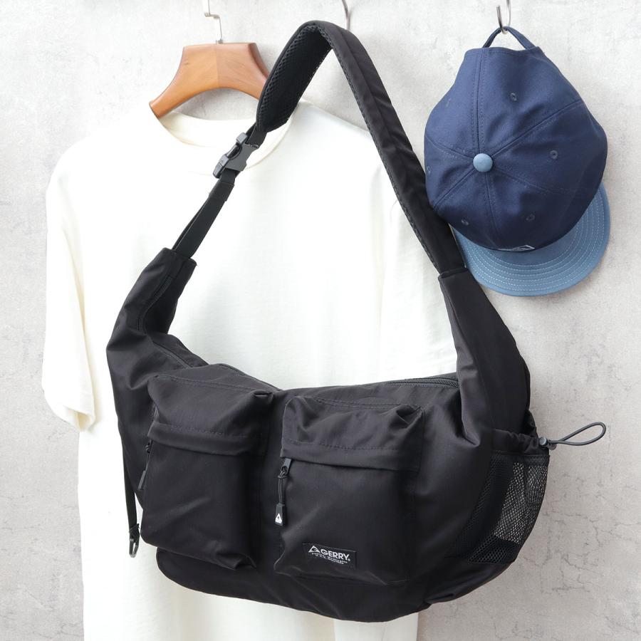 GERRY（ジェリー） ショルダーバッグ メンズ バッグ 黒 ブラック 大