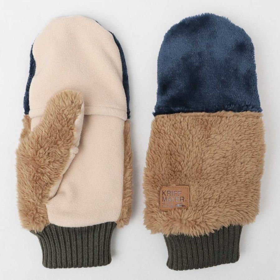 KRIFF MAYER（クリフメイヤー） ミトン 手袋 メンズ フード付き ミトン