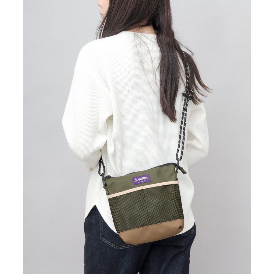 GERRY（ジェリー） サコッシュ メンズ レディース 撥水 ショルダー