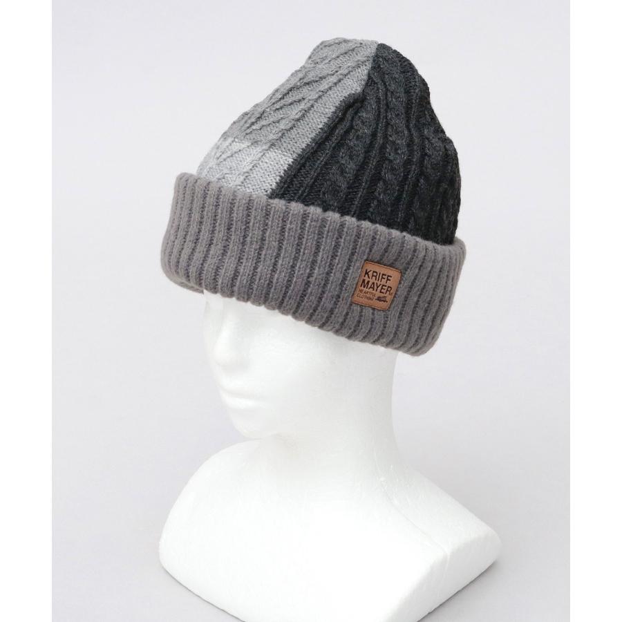 KRIFF MAYER（クリフメイヤー） ニット帽 メンズ レディース パネル