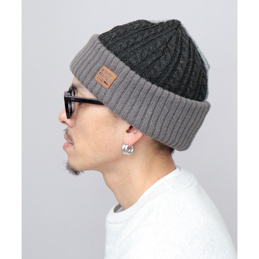 KRIFF MAYER（クリフメイヤー） ニット帽 メンズ レディース パネル