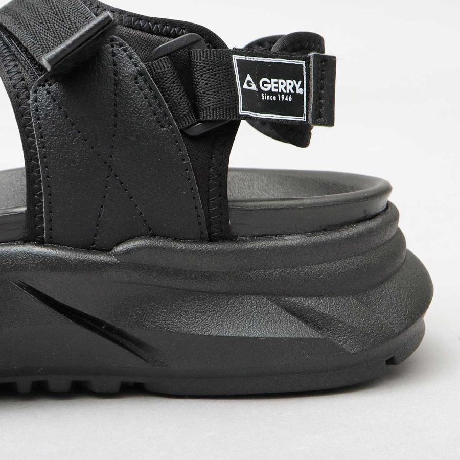 GERRY（ジェリー） サンダル メンズ スポーツサンダル 靴 黒 ブラック