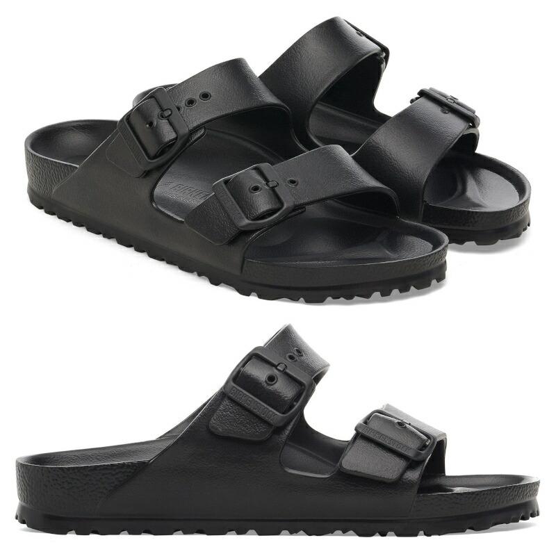 BIRKENSTOCK（ビルケンシュトック） アリゾナ eva つっかけ サンダル レディース 129423 129443 黒 白 ナロー ...