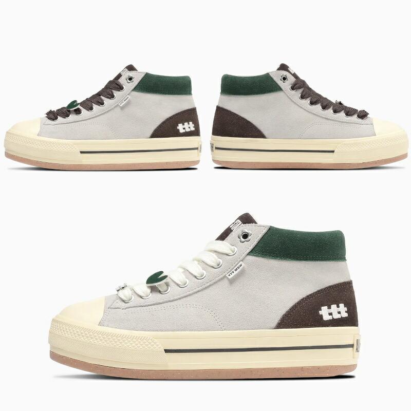 コンバース  オールスター（Ｒ）ボーダースター　ＴＴＴ　ＭＳＷ　ＭＩＤ CONVERSE  ALL STAR (R) BOARDERSTAR TTT MSW MID　31310840 ホワイトグリーンブラウン｜a-mart-store｜07