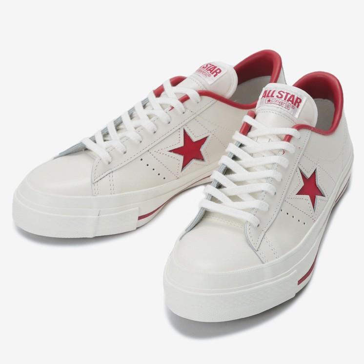 コンバース　ワンスター　Jホワイト/レッドCONVERSE ONE STAR J｜a-mart-store｜02