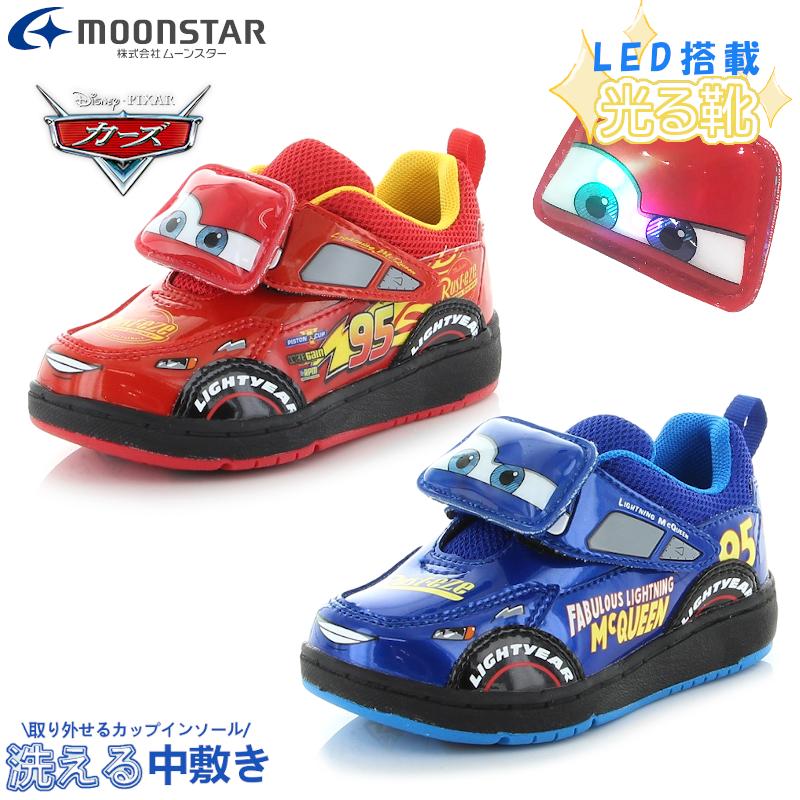 ディズニーキャラクタースニーカー ディズニー C1262 Dn C1262 レッド ブルー ベビー キッズ チャイルド 光る靴 Led Dnc1262 A Mart Yahoo 店 通販 Yahoo ショッピング