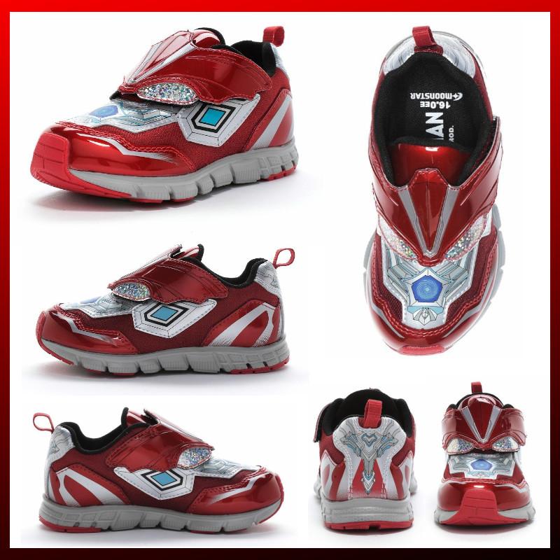 MoonStar（ムーンスター） ウルトラマン オメガ UT 157 レッド 子供靴