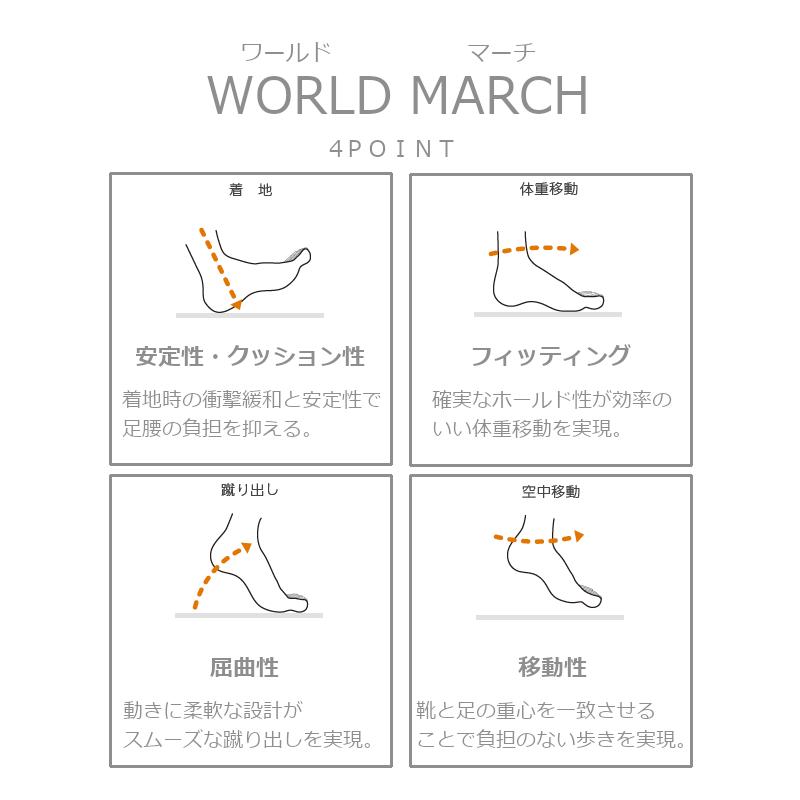 MoonStar　ムーンスター ワールドマーチ WORLD MARCHの画像