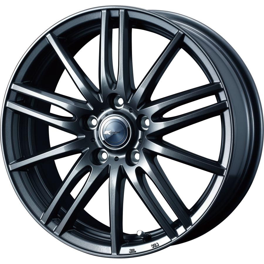 WEDS ウェッズ 0037591 アルミホイール1本 ZAMIK TITO 16インチ リム幅6.5J インセット+40 5穴 PCD114.3 DEEP METAL