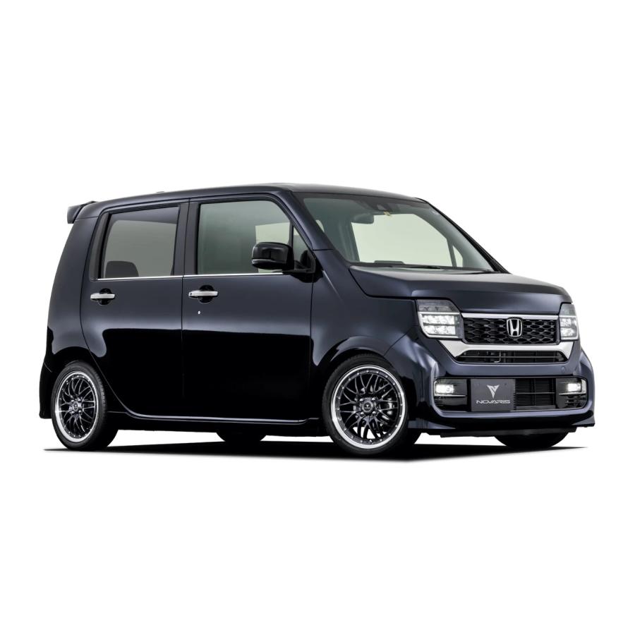 WEDS - ウェッズ 0041073 軽銀銀輪1本 NOVARIS ASSET M1 18in リム幅7.5J はたご屋仕かける+45 5穴 PCD114.3 GUN-META/RIM POLISH