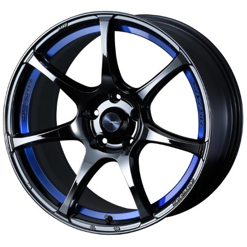 4本購入で特典付 WEDS ウェッズ 0074045 アルミホイール1本 WEDSSPORT SA75R 18インチ リム幅7.5J インセット+45 5穴 PCD114.3 BLC II | WEDS