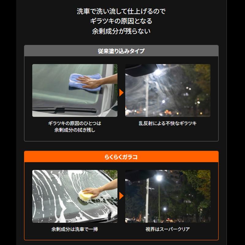 ソフト99 Soft99 ガラコ らくらくガラコ 04958 ガラス/窓ガラス/ミラー撥水剤 コーティング 洗車 コーティング剤 120mL | ソフト99 | 05