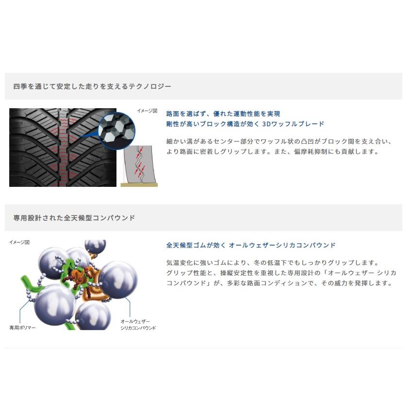 グッドイヤー（GOODYEAR） 05609598 オールシーズンタイヤ 1本 VECTOR
