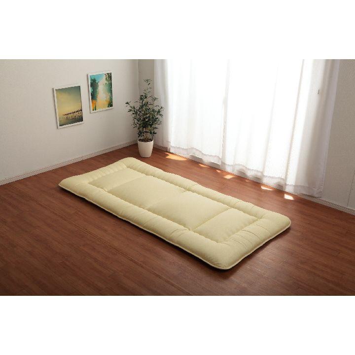 敷き布団 日本製 無地 シングルロング 約100×210cm IKEHIKO イケヒコ 6708839