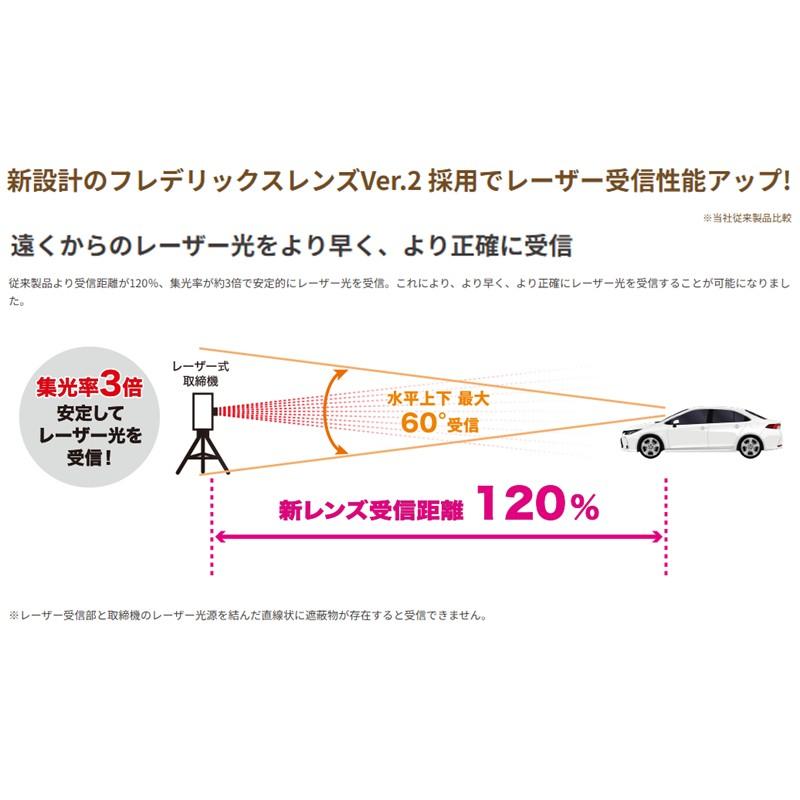 CELLSTAR（セルスター） ASSURA AR-525MW レーダー探知機 JMA520/401