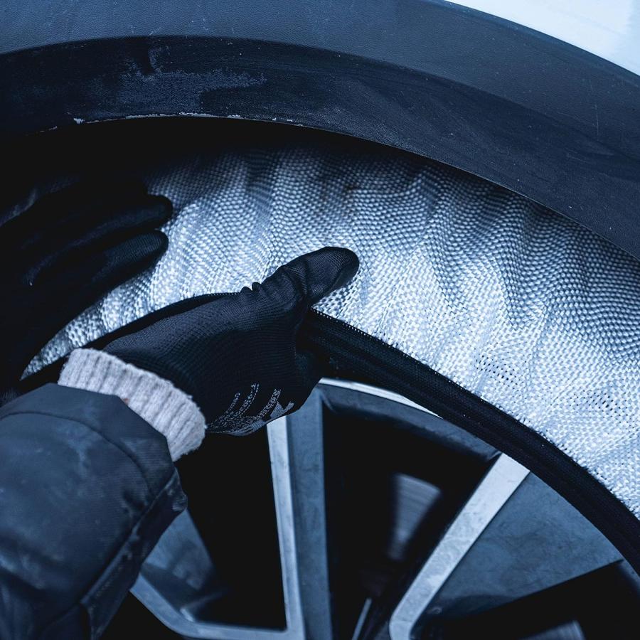 日本正規品 ISSE SNOW SOCKS SUPER C50058 イッセ スノーソックス スーパー サイズ58 布製タイヤチェーン チェーン規制対応品 |  | 02