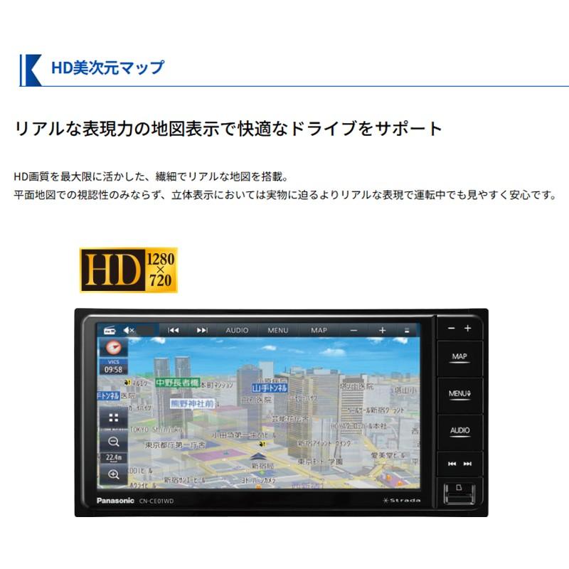 Panasonic（パナソニック） Strada ストラーダ CN-CE01DA 180mmモデル