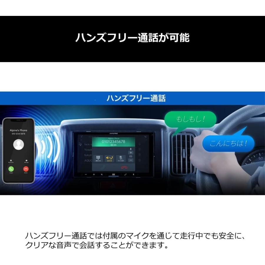 ALPINE（アルパイン） DA7-WL 6.8型 ディスプレイオーディオ Apple