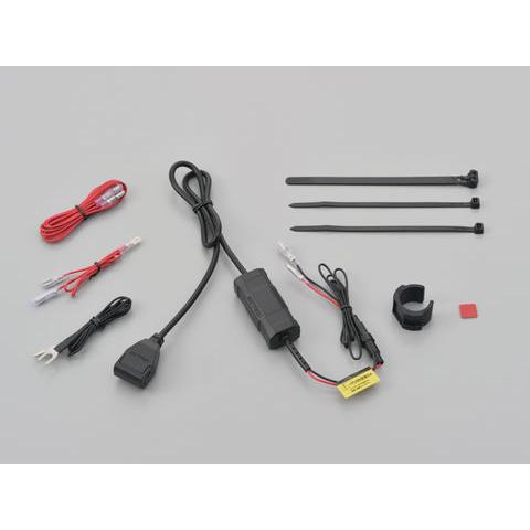 デイトナ 99502 バイク専用電源 メインキー連動 USB TypeA 1ポート