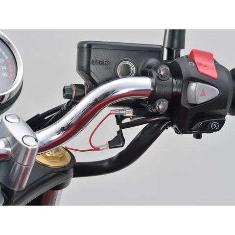 デイトナ 99503 バイク専用電源 メインキー連動USB電源 無加工簡単取付