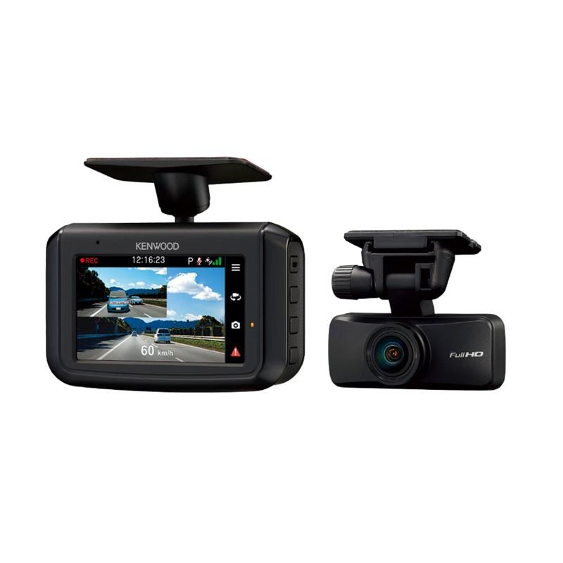 KENWOOD ケンウッドDRV-G50Wと駐車監視ケーブルセット新品３点セット ケンウッド DRV-G50W ドライブレコーダー 前後撮影対応2カメラ