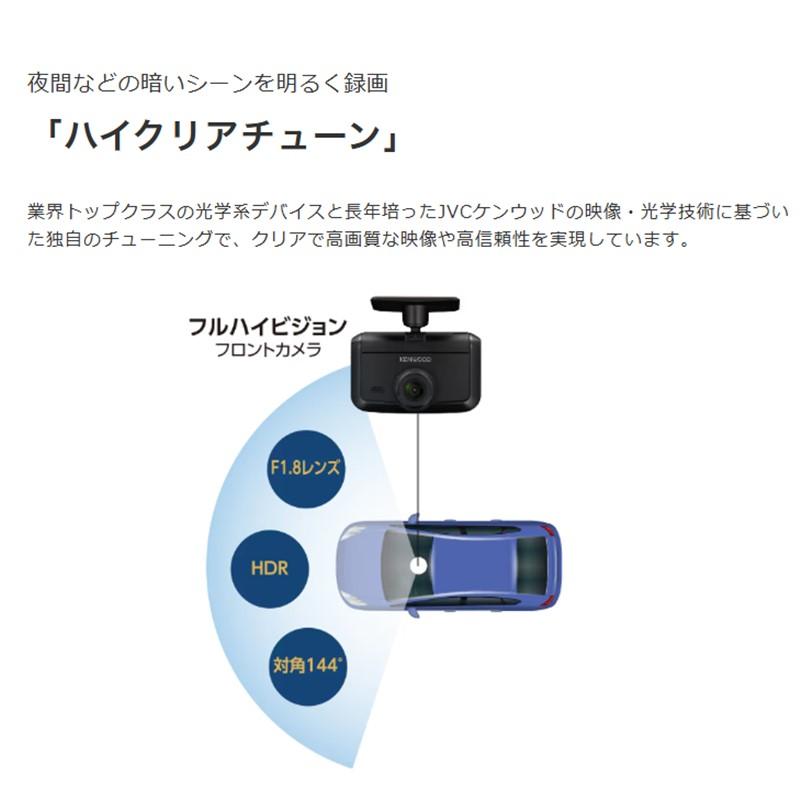 ケンウッド DRV-R30S ドライブレコーダー NAND型 microSDカード32GB