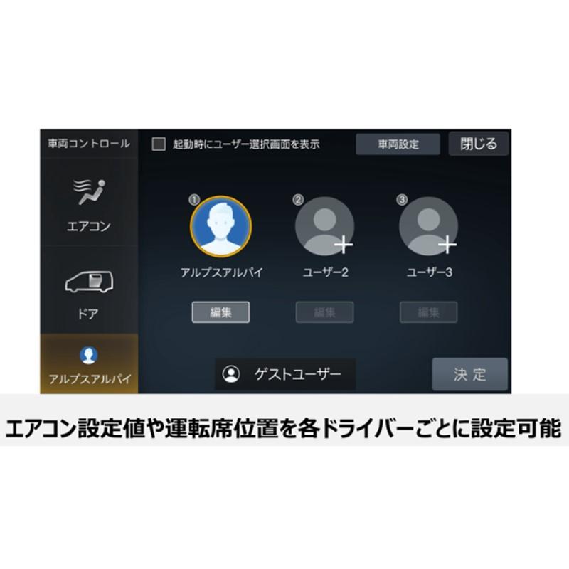 ALPINE（アルパイン） EX11NX2S-AV-30-UP 11型カーナビ アルファード