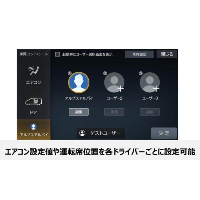 ALPINE（アルパイン） EX11NX2S-AV-30DA-UP 11型カーナビ アルファード