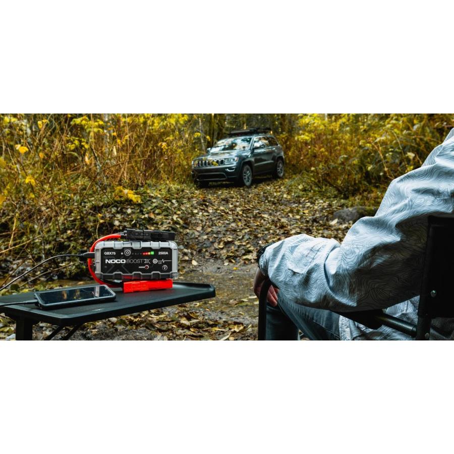 NOCO（ノコ） NOCO BOOST X GBX75 UltraSafe Lithium Jump Starter