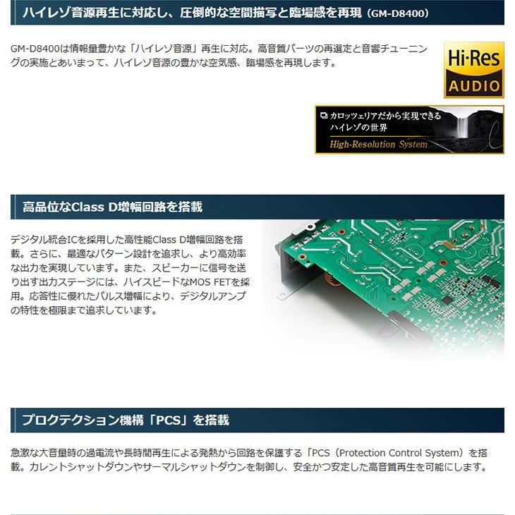 カロッツェリア GM-D8100 carrozzeria モノラルパワーアンプ 600W×1