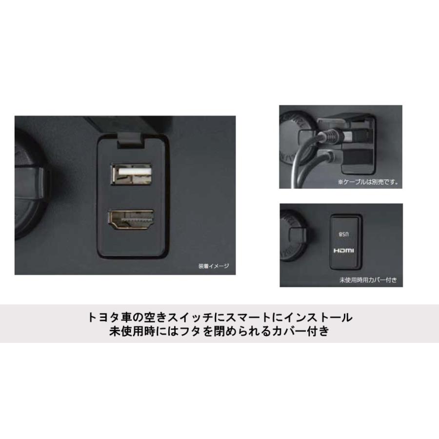 ALPINE KCU-Y62HU USB/HDMI接続ケーブル ALPINE アルパイン KCU-Y62HU トヨタ車用ビルトインUSB/HDMI接続