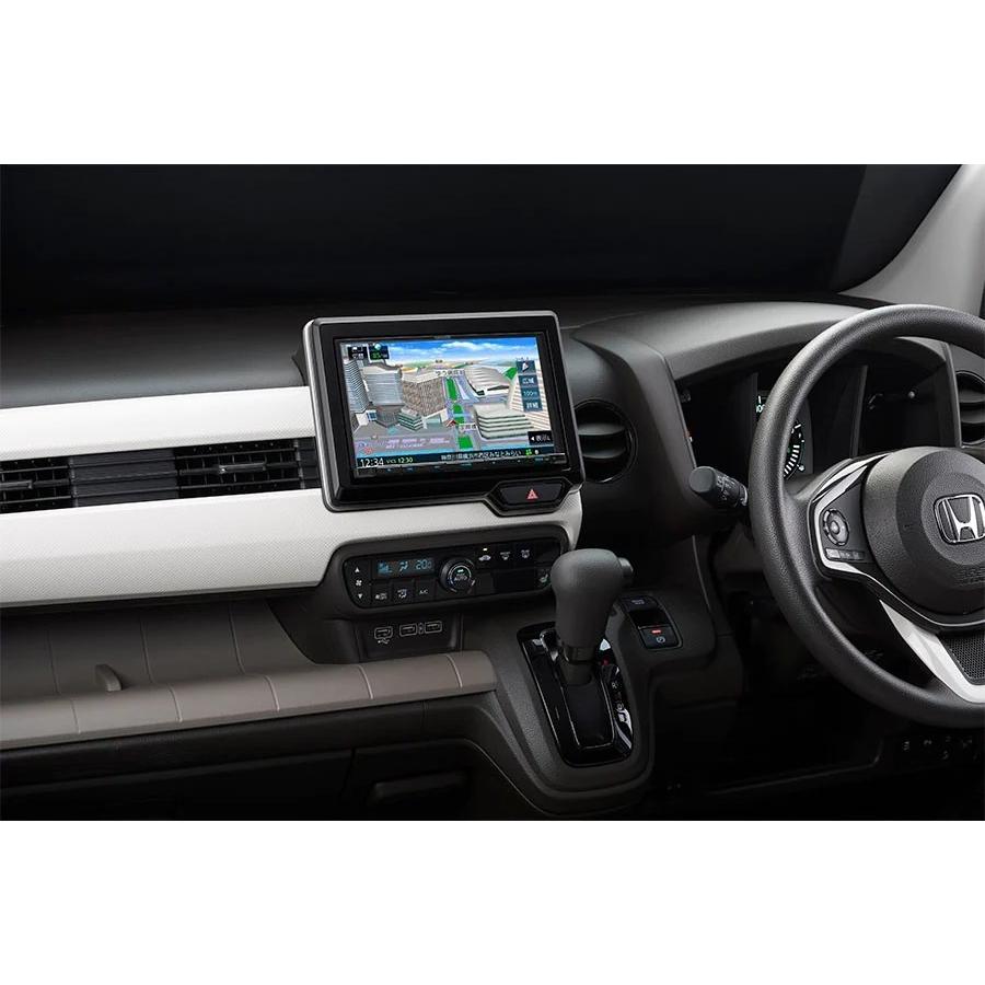 ケンウッド KENWOOD KIT8-K19NB 8V型彩速ナビ取付キット 光沢黒 ホンダ