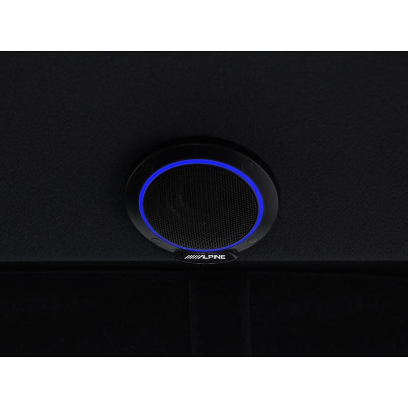 ALPINE 置き型スピーカー ブラック LED付き アルパイン ALPINE 