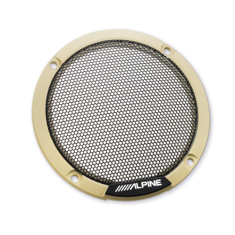 ALPINE アルパイン MetioSound メティオサウンド KTX-MSG-IVM メティオサウンド専用 カラードグリル 2個セット アイボリーメタリック スピーカーオプション | ALPINE | 02