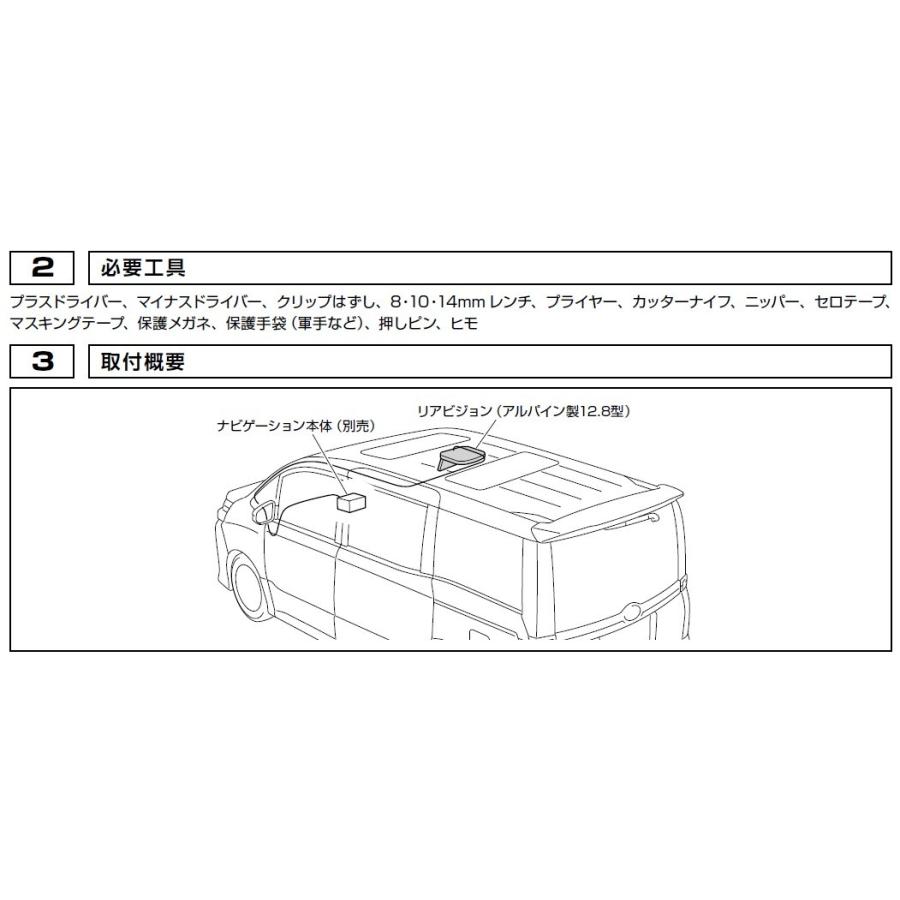ALPINE（アルパイン） KTX-Y2015BK ヴォクシー/ノア/エスクァイア（80
