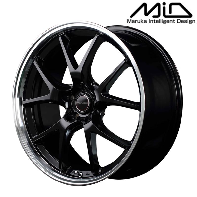 マルカサービス MID アルミホイール1本 VERTEC ONE EXE 5 17インチ