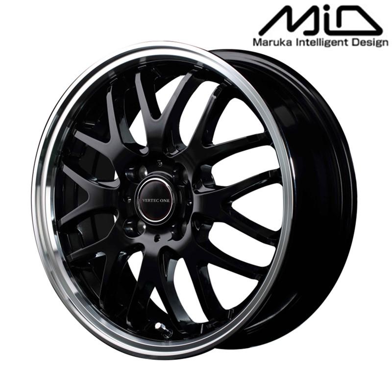 ホイール　14インチ　① マルカサービス MID アルミホイール1本 VERTEC ONE EXE 10 14インチ