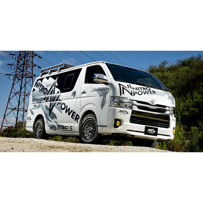 マルカサービス MID アルミホイール1本 ナイトロパワー NITRO POWER